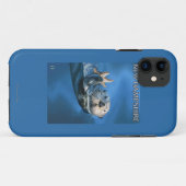 新しいHampshireSeaのカワウソ場面 Case-Mate iPhoneケース (裏面(横))