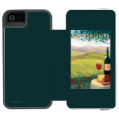 新しいHampshireWineの国場面 Incipio iPhoneウォレットケース (フォリオオープン)