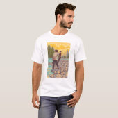 新しいHampshireWomenのはえの魚釣り場面 Tシャツ (正面フル)