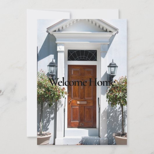 新しいHome Wishesグリーティングカード カード (正面)