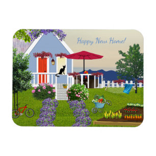 新しいHome Wishes 3"x4"フォトマグネット マグネット