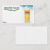 新しいHvdcビール名刺 名刺 (正面/裏面)