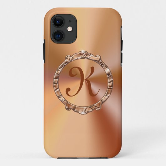 新しいiPhone 5s ケースエレガント金ゴールドの色のサテンの外観 Case-Mate iPhoneケース (裏面)
