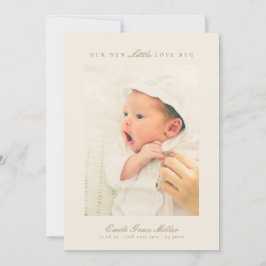 新しいLittle Love Bug Collageベビー発表 シーズンカード