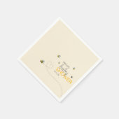 新しいMama-to-beeシャワーテーマ スタンダードカクテルナプキン (角)