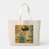 新しいMeトートバッグに変換 ラージトートバッグ (裏面)