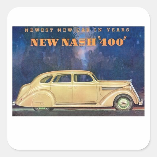 新しいNash "400" スクエアシール (正面)