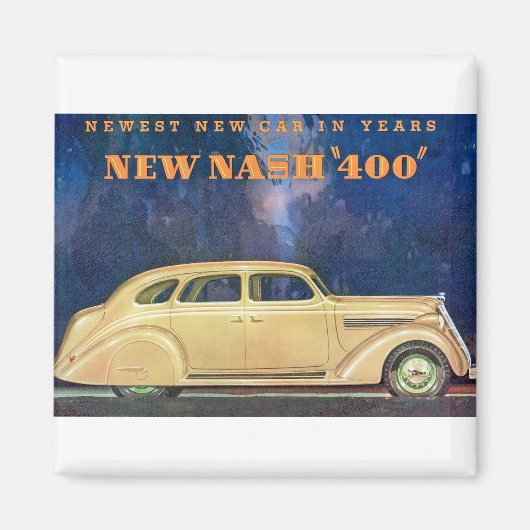 新しいNash "400" マグネット (正面)
