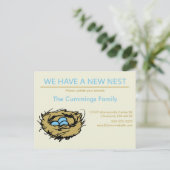 新しいNest Movingアナウンスポストカード 案内ポストカード (スタンド正面)