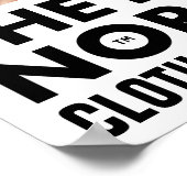 新しいNormal™ Cloth顔マスクポスター ポスター (角)