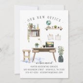 新しいOfficeの移行のお知らせ 案内状 (正面)