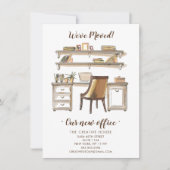 新しいOfficeの移行のお知らせ 案内状 (正面)