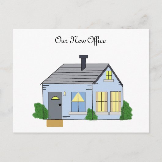 新しいOffice建物 ポストカード (正面)