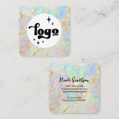 新しいopalデザインスクエア名刺 スクエア名刺 (正面/裏面)