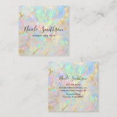 新しいopalデザインスクエア名刺 スクエア名刺 (正面/裏面)