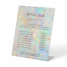 新しいopal価格表ペデスタル記号