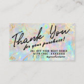 新しいopal割引カード 名刺 (正面)