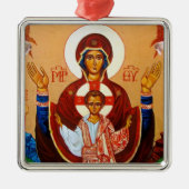 新しいOransアイコンクリスマスのオーナメント メタルオーナメント (正面)