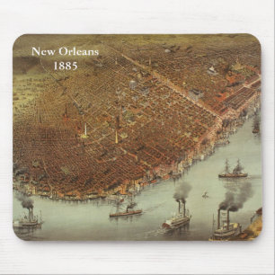 新しいOrleans1885 マウスパッド