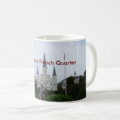 新しいOrleasn フランスの Quarter コーヒーマグカップ (正面右)