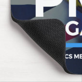 新しいPMPの雑誌のマウスのマットUK/EUの旗 マウスパッド (コーナー)