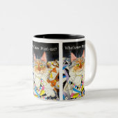 新しいPucci猫は何ですか。 ツートーンマグカップ (正面右)