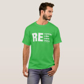 新しいREサイクル考え Tシャツ (正面フル)