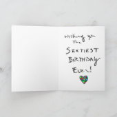 新しいSexty Psychadelicのバースデー・カード! カード (内部)