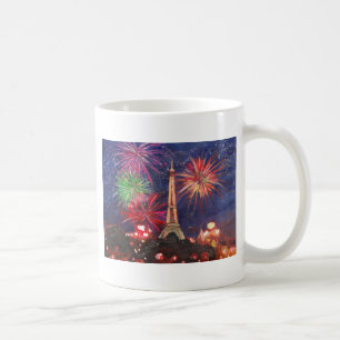 新しいSilvesterとの愛のパリエッフェル塔都市 コーヒーマグカップ