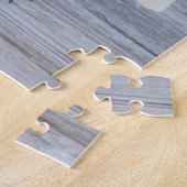 新しいSmyrnaビーチ、Snowy Egret on波止場 ジグソーパズル (側面)