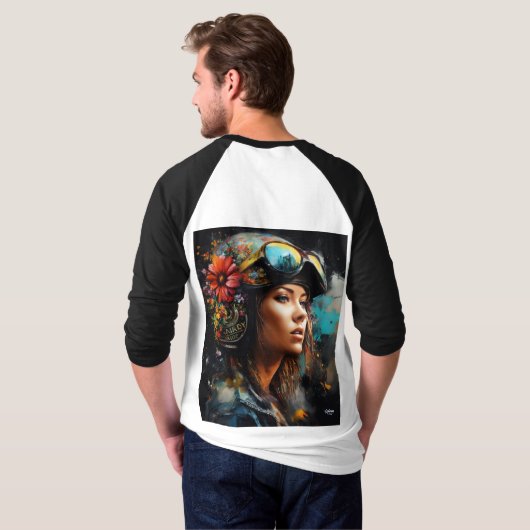 新しいTシャツ Tシャツ (裏面フル)