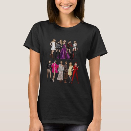 新しいTaylor S Eras Tシャツ (正面)