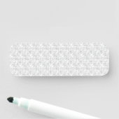 新しいTextLogoのパーソナライズ名タグ 名札 (インサイチュ)