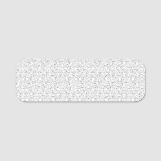 新しいTextLogoのパーソナライズ名タグ 名札 (正面)