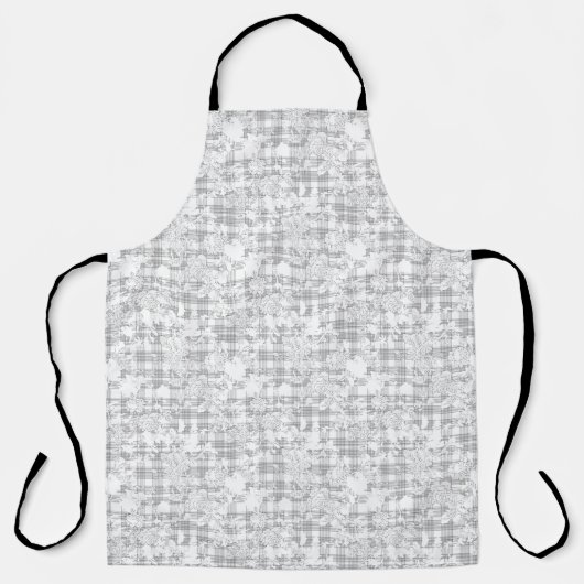 新しいTextLogoオールオーバープリントエプロン エプロン (正面)