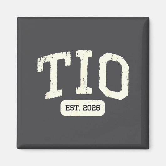 新しいTio Est 2026 初めての妊娠発表 マグネット (正面)