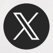 新しいTwitterアイコン ラベル (デザイン1)