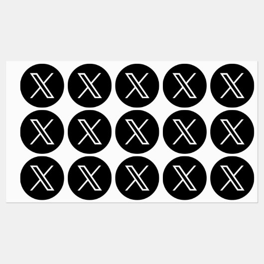 新しいTwitterアイコン ラベル (シート)