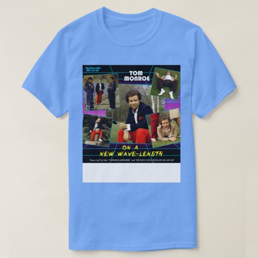 新しいWaveLength SCTVのトム・モンロー Tシャツ (デザイン正面)