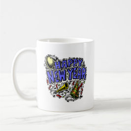 新しいYear' sのパーティーの時間 コーヒーマグカップ