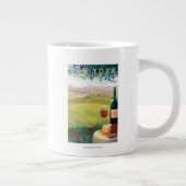新しいYorkWineの国場面 ジャンボコーヒーマグカップ (右)