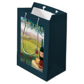 新しいYorkWineの国場面 ミディアムペーパーバッグ (裏面アングル)