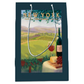 新しいYorkWineの国場面 ミディアムペーパーバッグ (正面)