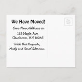 新しおもしろいいアドレスのお知らせ 案内ポストカード (裏面)