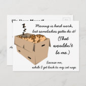 新しおもしろいいアドレスのお知らせ 案内ポストカード (正面/裏面)