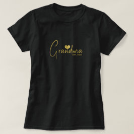 新しくおおばあちゃんになりましたギフト Tシャツ