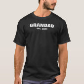 新しくおじいちゃんになったお父さんへ贈る父の日ギフト Tシャツ (正面)