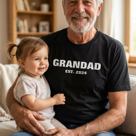 新しくおじいちゃんになったお父さんへ贈る父の日ギフト Tシャツ