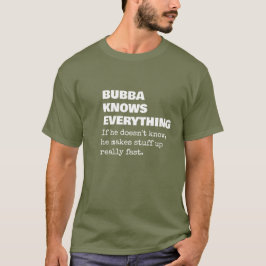 新しくおじいちゃんになったババのための面白いギフト Tシャツ