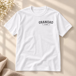 新しくおじいちゃんになった方へのプレゼント Tシャツ